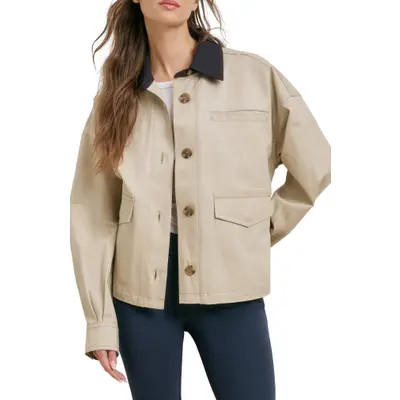 Favorite Daughter The Carla Jacket in Desrt Khaki Multi at Nordstrom, Size X-Small | Nordstrom