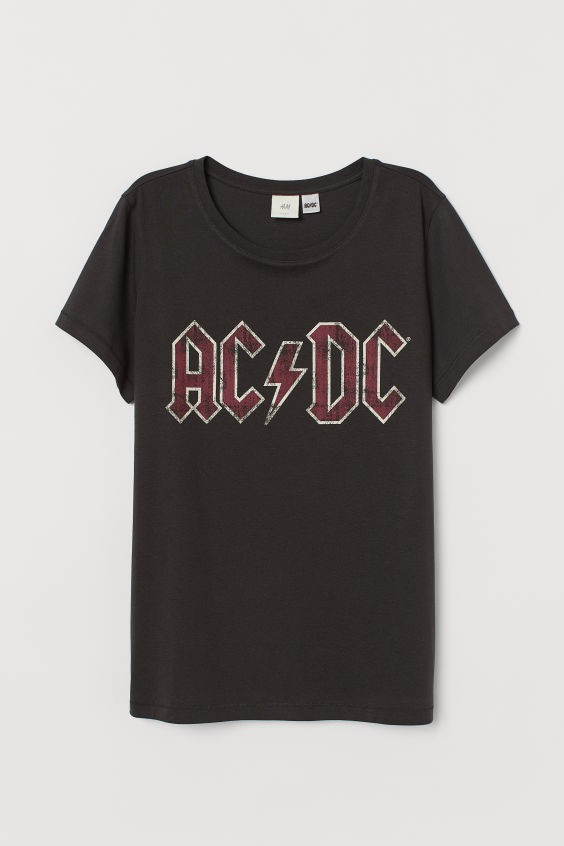 T-shirt with Motif | H&M (US + CA)