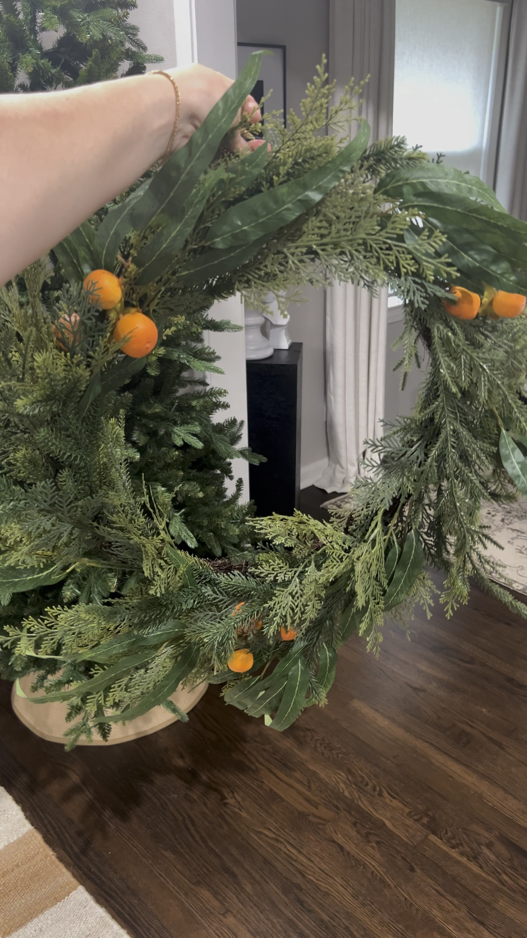 Christmas wreath with oranges back in stock! 

#LTKSeasonal #LTKHoliday #LTKhome