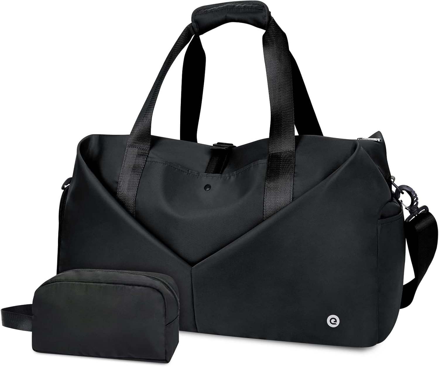 20" Gym Duffel Bag with Wet Pocket Shoes Compartment Portable Overnight Weekender Bag Travel bag Yog | Amazon (US)