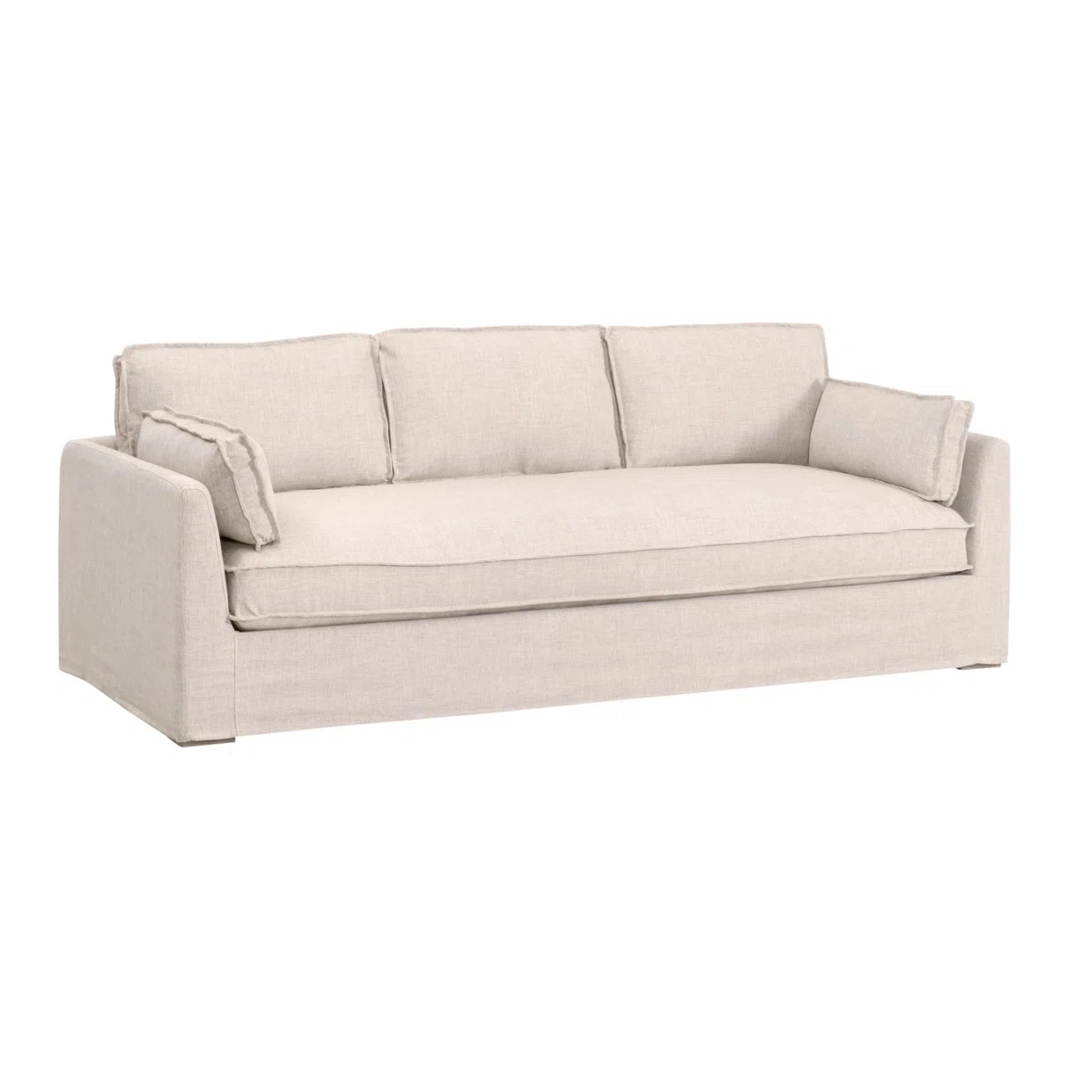 Hokku Designs Hartwiga Outdoor 90" Taper Arm Slipcover Sofa | Wayfair | Wayfair North America