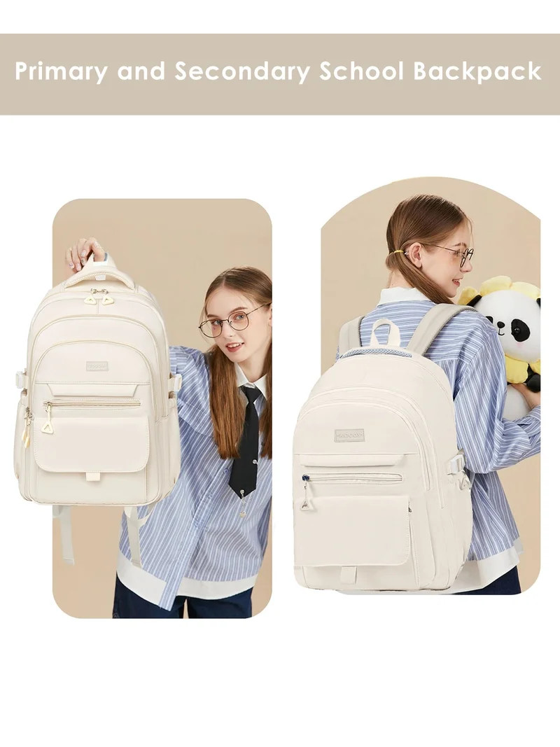 DAKIMOE School Backpack for College High Middle School Fashion Student bag, Cute Aesthetic Teen B... | Walmart (US)
