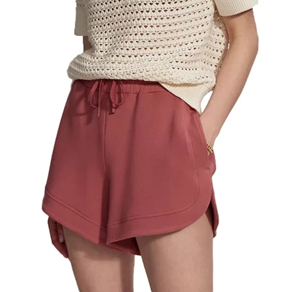 Women's Varley Ollie High-Rise Lounge Shorts Large Withered Rose | Scheels