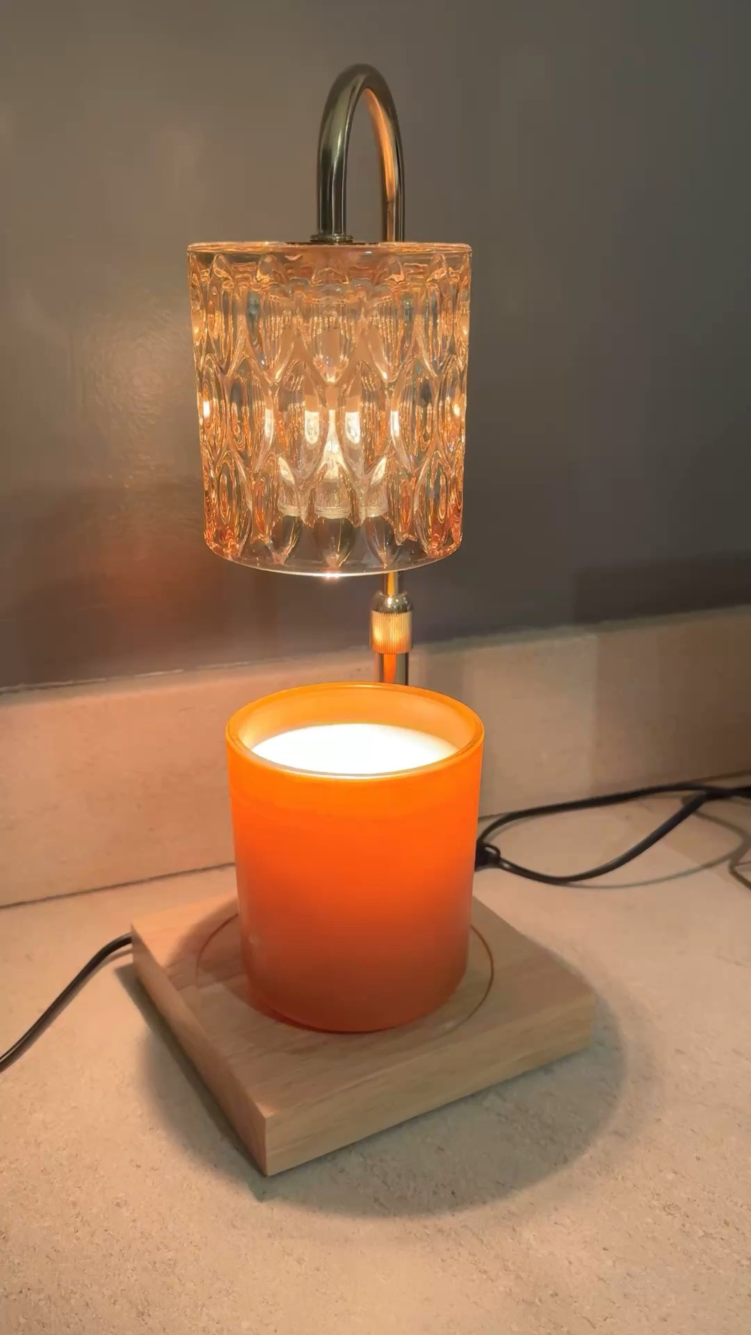 Candle lamp for when the wick gets low 🕯️

#LTKHome #LTKdayinmylife #LTKselfcare