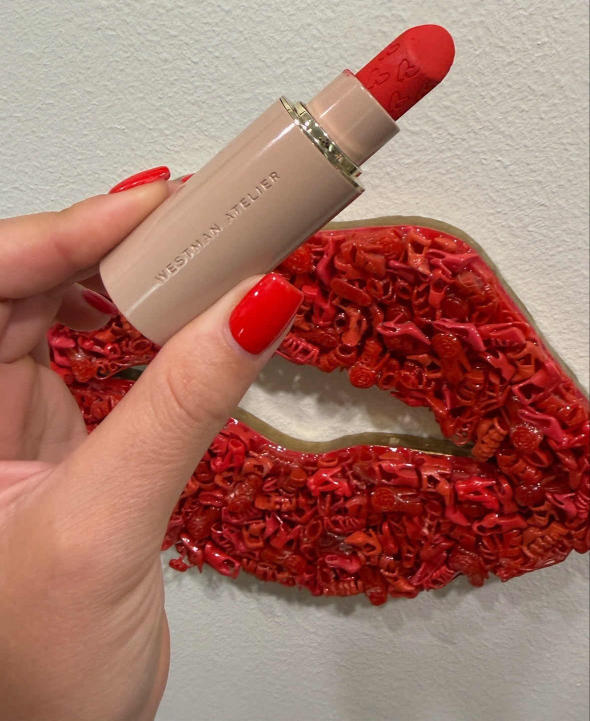 The lip color everyone's been asking about is officially linked ✨ Westman Atelier "Le Rouge" is your new red — creamy, buildable, and it doesn't budge. If you only add one red lipstick to your fall rotation, make it this one.  

 