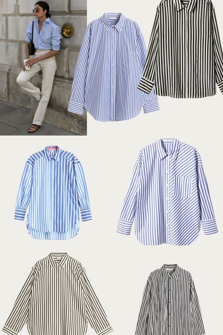 Striped shirt trend 