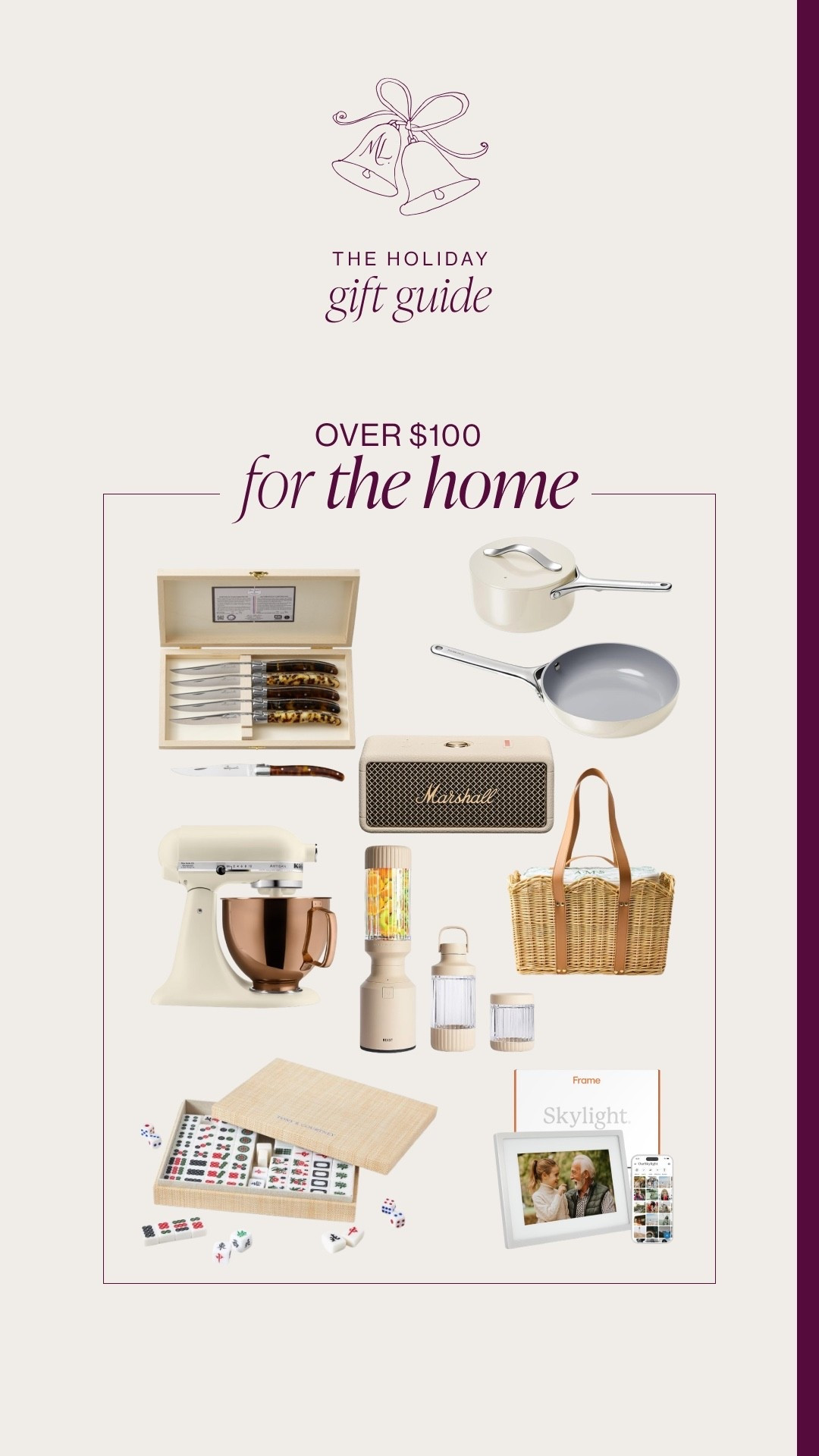 Gift guide for the home over $100 

Comment SHOP below to receive a DM with the link to this post on my LTK ⬇ https://liketk.it/5xnVx #ltkholiday #ltkfindsunder50 #ltkdayinmylife