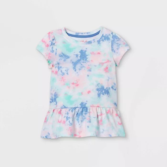 Toddler Girls' Peplum T-Shirt - Cat & Jack™ | Target