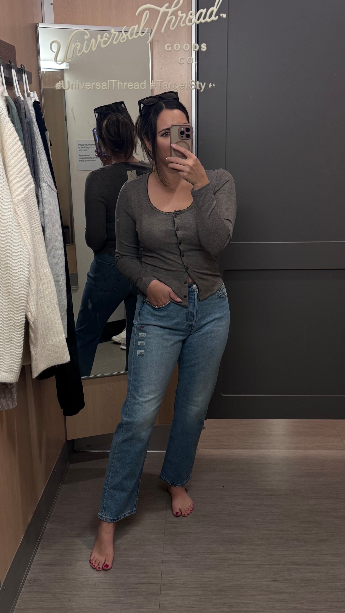 Levi’s jeans on sale for 20% off at target  These are the 501 curve jeans 

#LTKSaleAlert