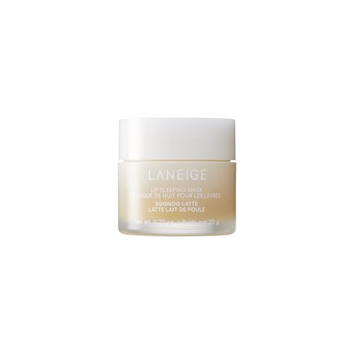 LANEIGE Lip Sleeping Mask Eggnog: Nourish, Hydrate, Vitamin C, Murumuru & Shea Butter, Antioxidants, Flaky, Dry Lips | Amazon (US)