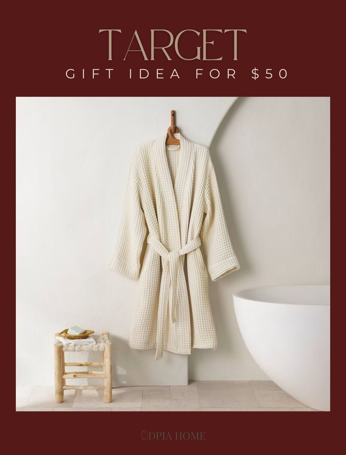 Casaluna cozy waffle knit bath robe. Gift idea for $50. 🎁

#LTKHoliday #LTKGiftGuide #LTKBeauty