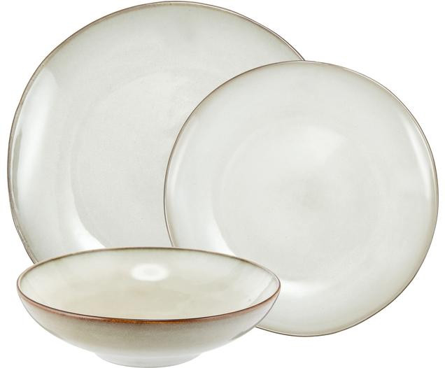 Handgemachtes Geschirr-Set Thalia, 4 Personen (12-tlg.) | WestwingNow EU