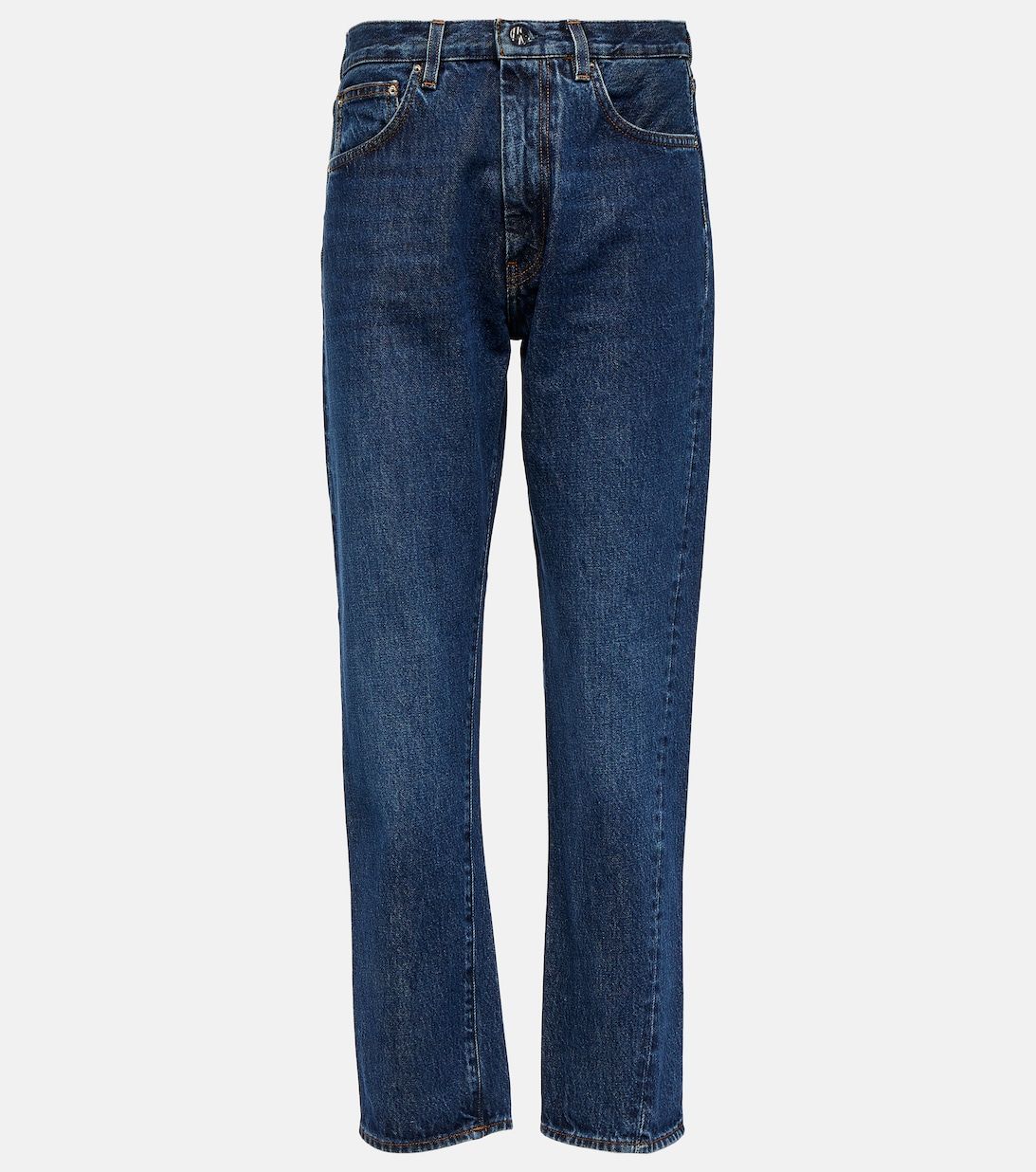 Twisted Seam mid-rise straight jeans | Mytheresa (US/CA)