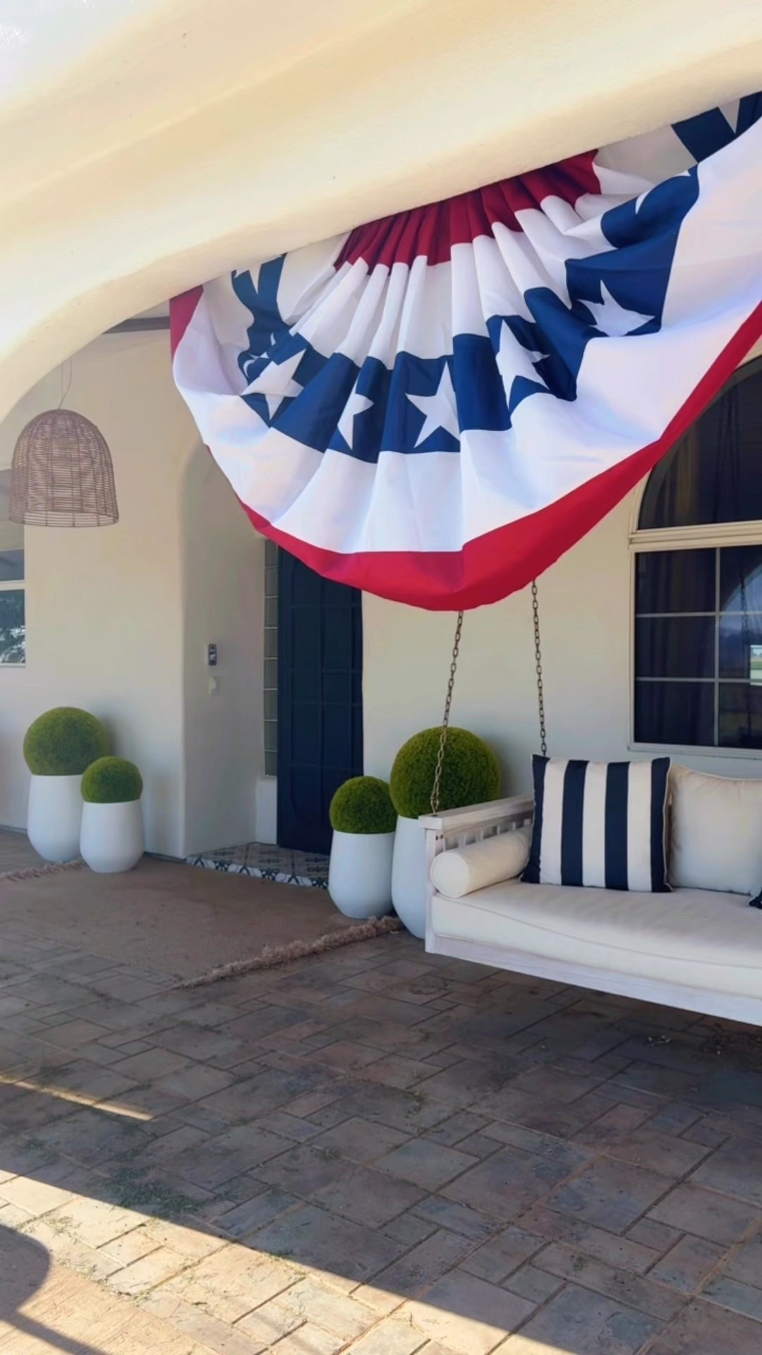 I have four American Bunting Flags, size 3 x 6ft ❤️🤍💙

#LTKStyleTip #LTKSaleAlert #LTKFindsUnder50