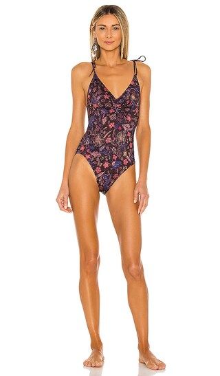 Dali Maillot One Piece in Fuchsia Floral | Revolve Clothing (Global)