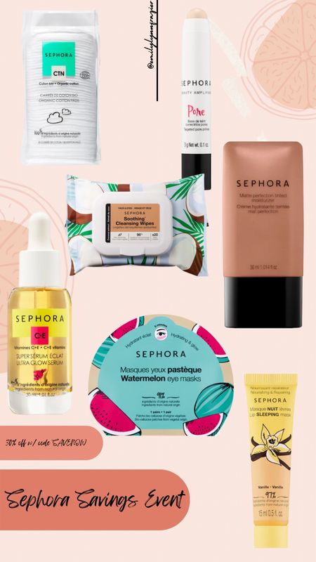 Sephora savings event! 

Skincare 30% off with code SAVENOW 

#LTKsalealert #LTKbeauty #LTKSeasonal
