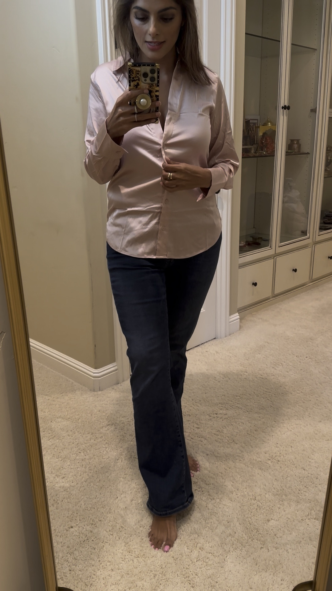 Satin blouses perfect for work for play!
Run TTS wearing small

#LTKFindsUnder50 #LTKSaleAlert #LTKStyleTip