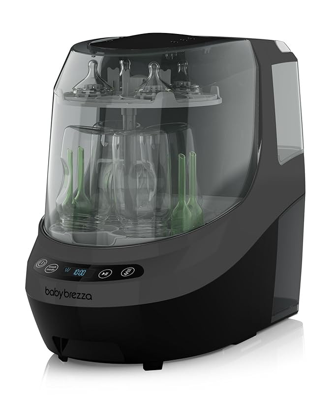 Baby Brezza Bottle Washer Pro - Baby Bottle Washer, Sterilizer + Dryer - All in One Machine Clean... | Amazon (US)