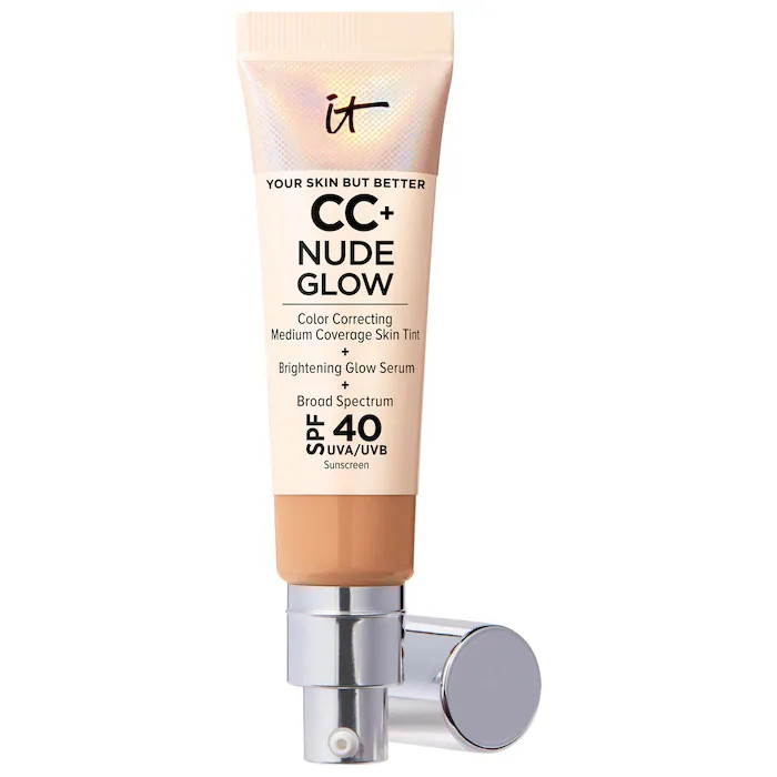 CC+ Nude Glow Lightweight Foundation + Glow Serum with SPF 40 and Niacinamide | Sephora (US)