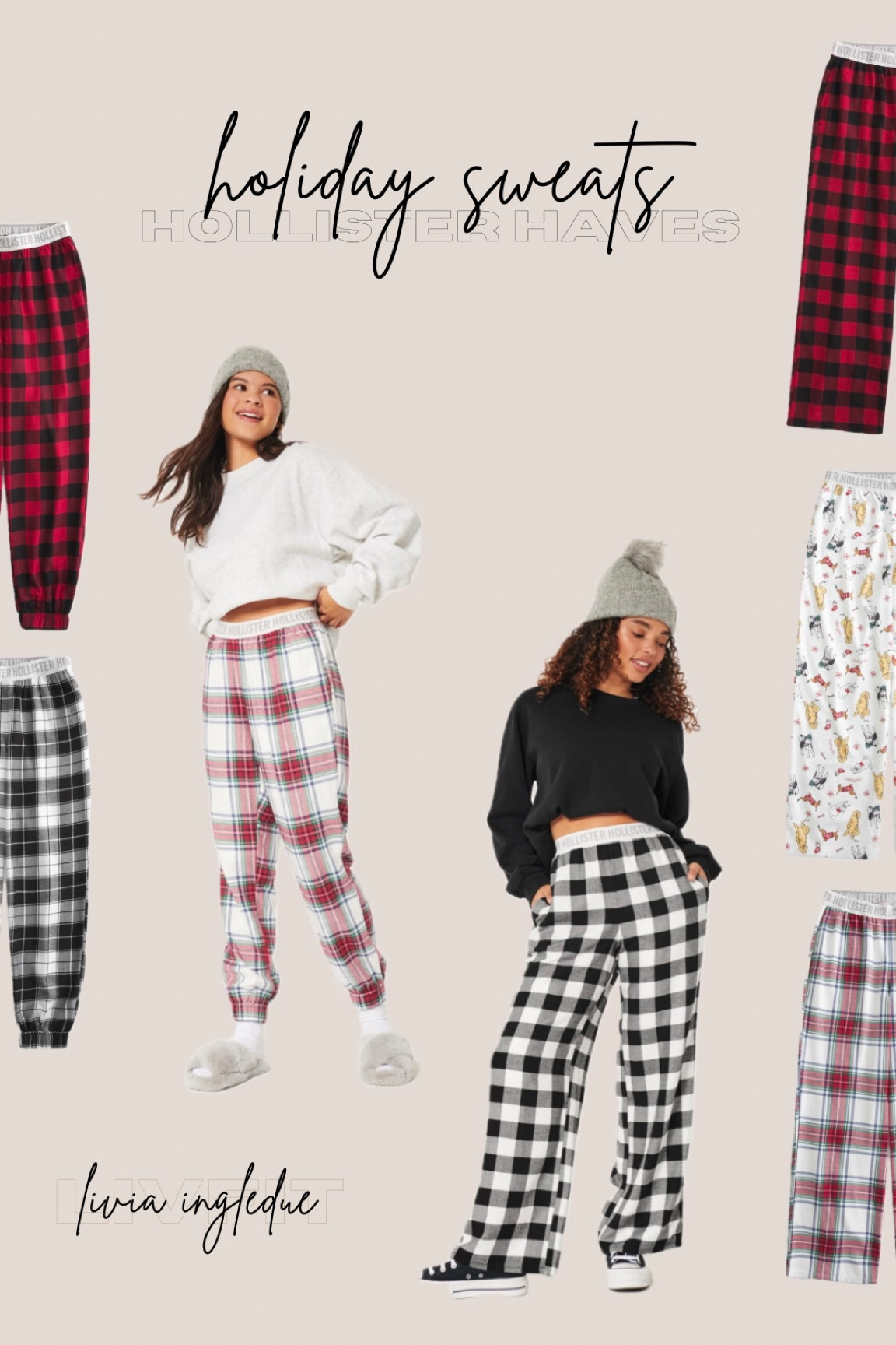 Ultra High-Rise Flannel Sleep … curated on LTK