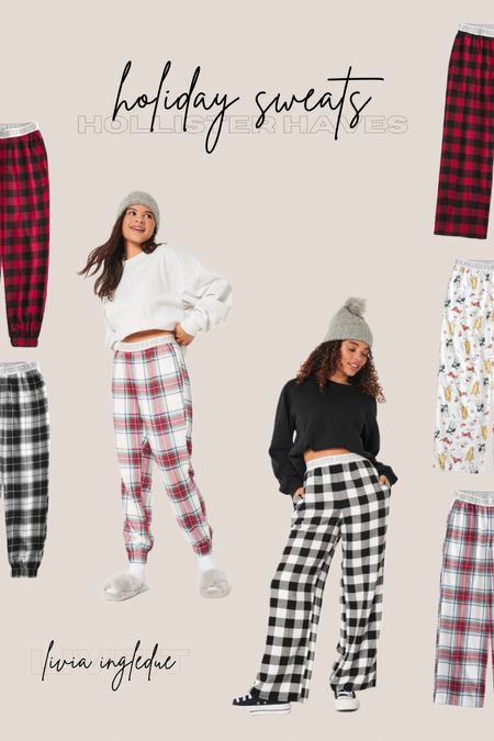 holiday sweats / joggers / PJs you’ll definitely want to grab 🤭🎄❤️ 

#hollister #holidaypjs #pajamas #matchingpajamas #cozy #comfyoutfit #christmas #giftidea #comfy #athome #casualstyle #sweatpants #joggers 

#LTKHoliday #LTKSeasonal #LTKGiftGuide