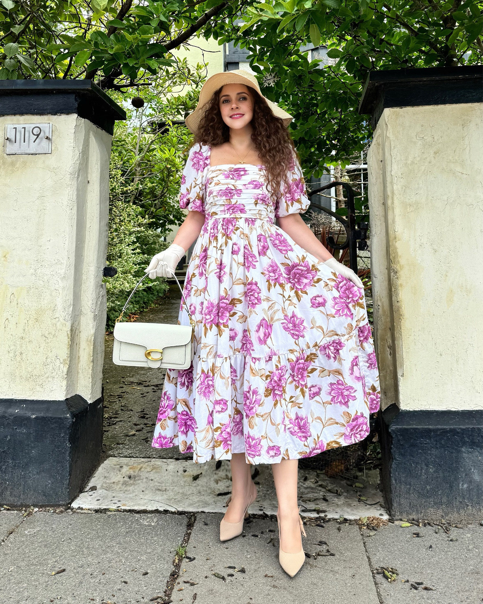 These @abercrombie dresses are like my uniform this season. I have two identical ones: this one in pink and another one in blue. Love every detail: the pattern, the length, the sleeves, and especially the neckline and ruching detail along the bodice, which are very flattering for my body shape 🤍🌸
 
Tip: I size up a midi dress or get a tall fit to make it longer. This dress comes in petite, regular and tall lenght 😜
 
What’s your go-to outfit when you want to feel confident? 🥰
 
 
OUTFIT 
🤍 Dress @abercrombie 
🤍 Slingbacks @cosyisland_official ✨(ad/pr - previously gifted) Link in bio & stories
🤍 Hairband & bag @amazonuk
🤍 Bee Jewellery @ivy_rose_london
🤍 Bag @coach via @flannels
 
All items are linked on my @shop.ltk profile ➡️ link in bio!
 
✨ Save this post & follow @newamazingjourneys for more fashion content✨
 

📸 My not-so-little boy 🤗
 
 
 
 
🏷
#elegantstyle #femininestyle #elegantfashion #classicfashion #elevateyourstyle #ukfashionblogger #outfitinspo #fashioninspiration #styleinspo #classygirl #classyoutfits #timelessfashion #stylingtips #fashiondiary #fashioninfluencer #oldmoneystyle #oldmoneyfashion #chicfashion #summer #summerdress #summerstyle #summervibes #summeressentials #AbercrombiePartner #AbercrombieStyle #fitcheck #LTKfashion
 
 
🗝
Feminine fashion, classy lady, classy look, elegant outfit, long hair, modern romance, old money aesthetic, Parisian style, Pinterest girl, 2025 outfit ideas, outfit inspo, explore page, explore, fashion lover, happy, classic outfit inspo 

#LTKmodest #LTKsummer #LTKstyletip
