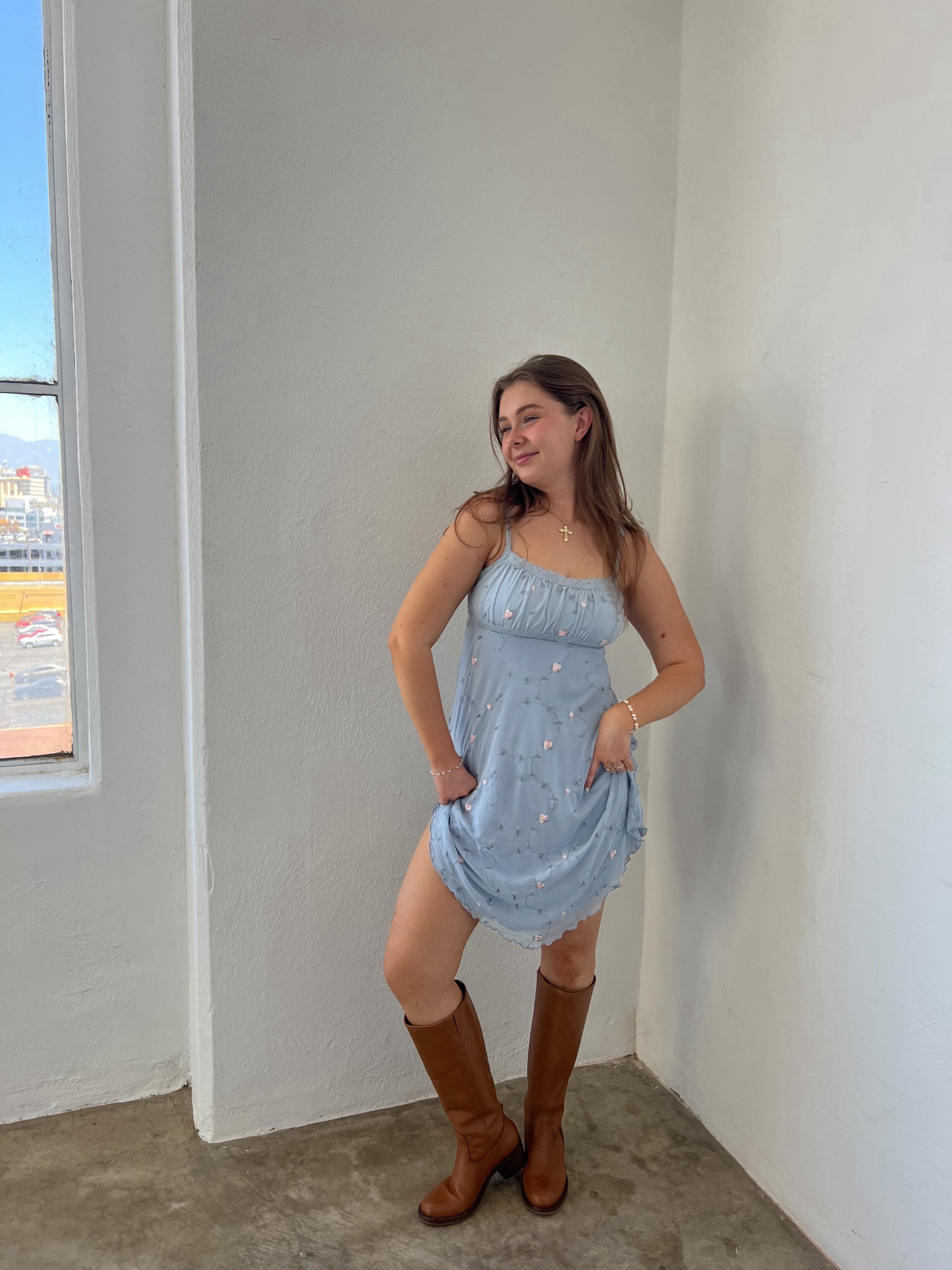 feel so cute n girly in this fit 🧚🏼💓 (boots are thrifted!)

#LTKstyletip