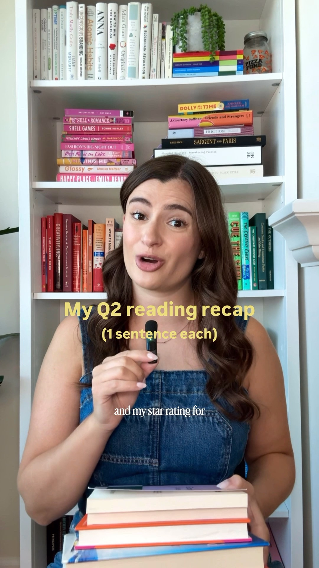 Every book I read in Q2 2026 with a star rating and my one sentence pitch