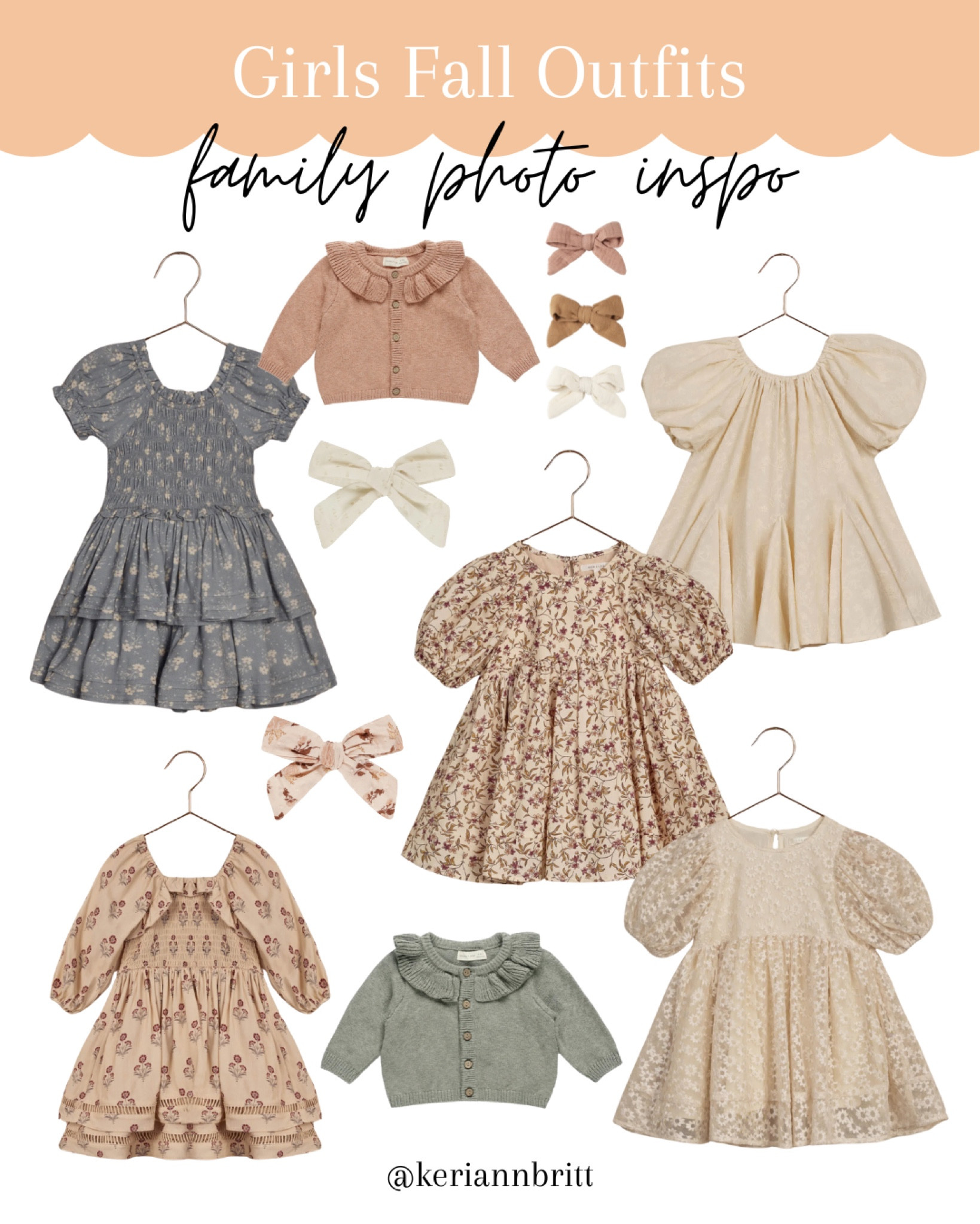 Girls Fall Family Photo Outfits 

Fall family pictures / neutral kids clothes / noralee / Rylee and cru / Quincy Mae / toddler dresses / girls dress / hair bow clips / toddler fall sweater / ditsy floral / spearmint love 

#LTKFamily #LTKBaby #LTKKids