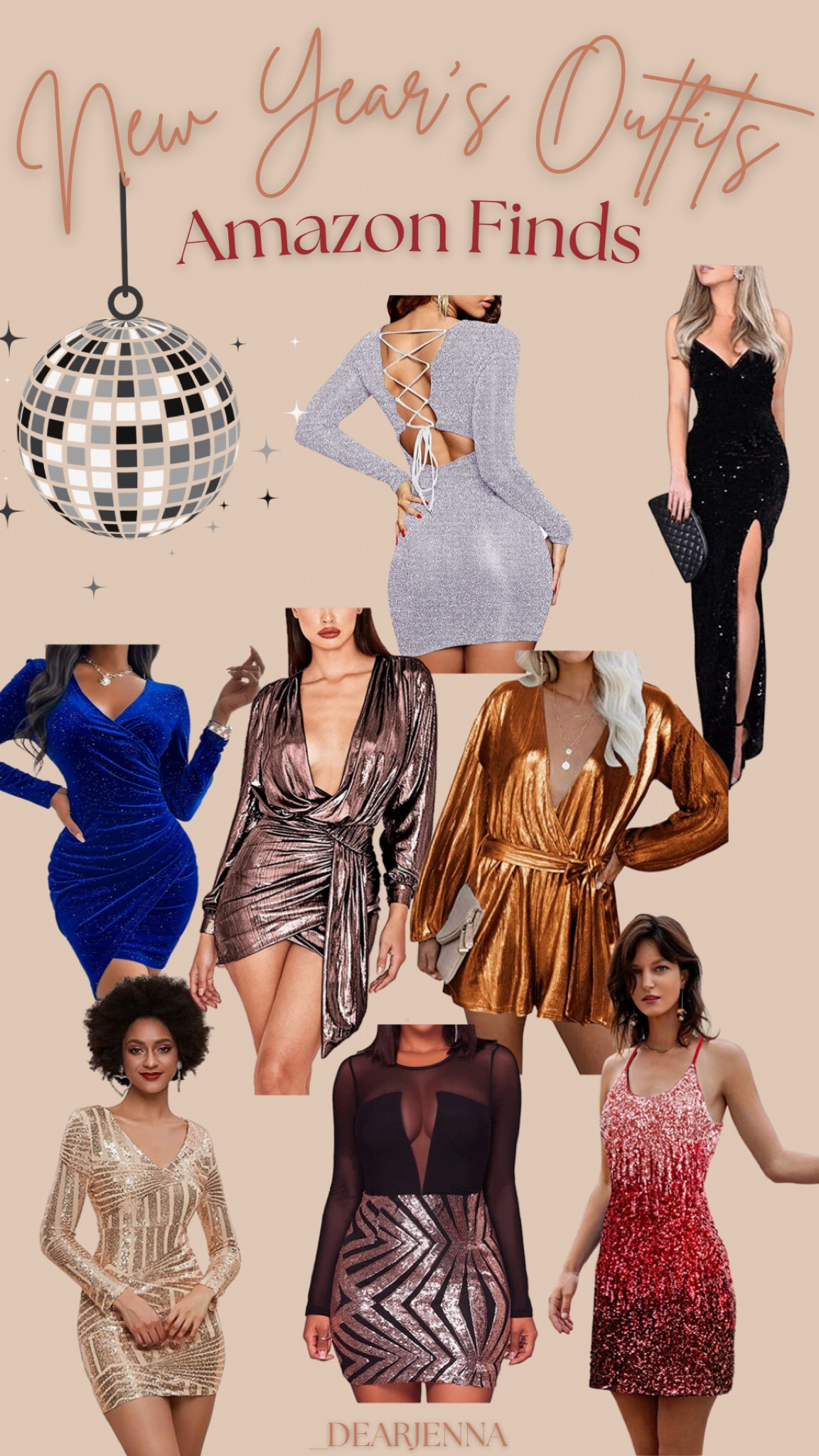 Looking for the perfect New Year’s Eve outfit? Amazon has so many amazing options that are affordable, glittery and ship fast! Check out some of my favorites ✨

#LTKHoliday #LTKstyletip #LTKGiftGuide