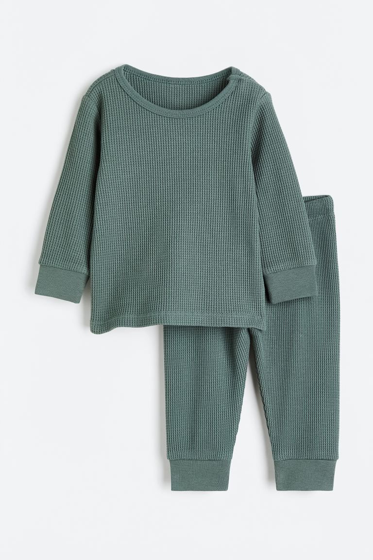 Waffled Cotton Set | H&M (US)