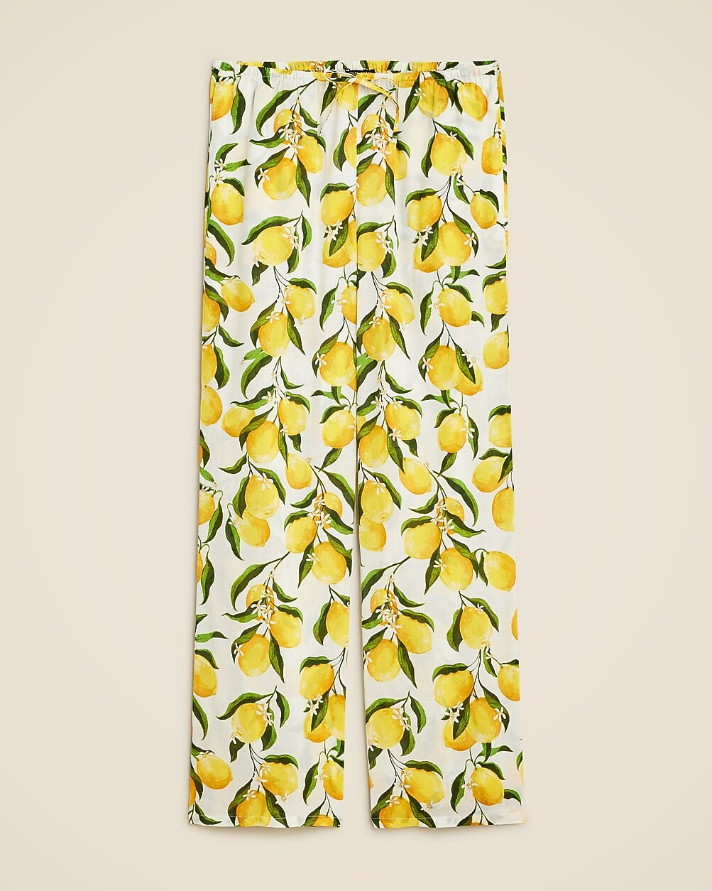 Relaxed beach pant in limoncello cotton voile | J. Crew US