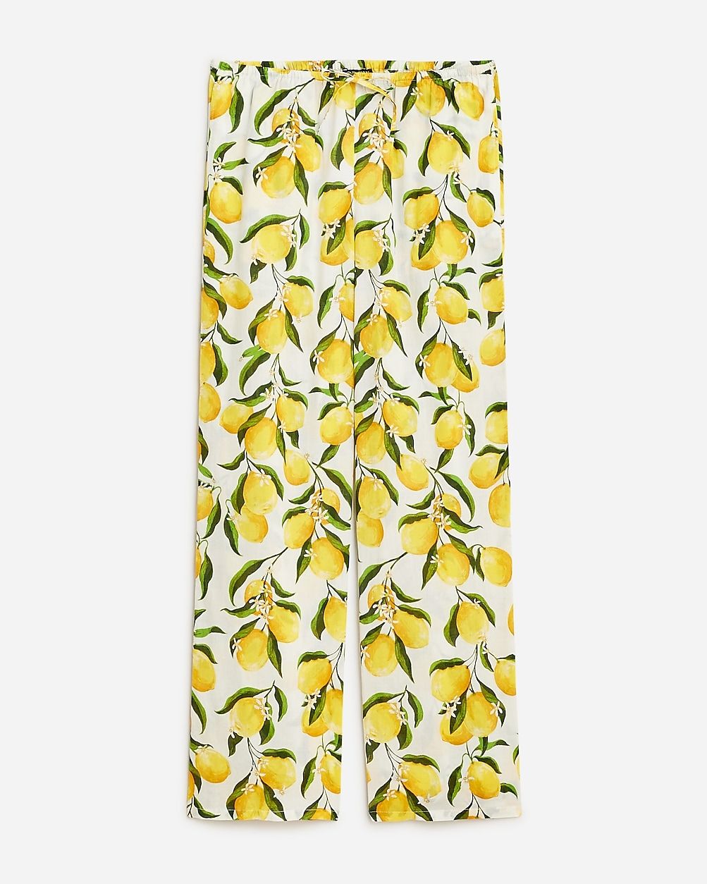 Relaxed beach pant in limoncello cotton voile | J.Crew US