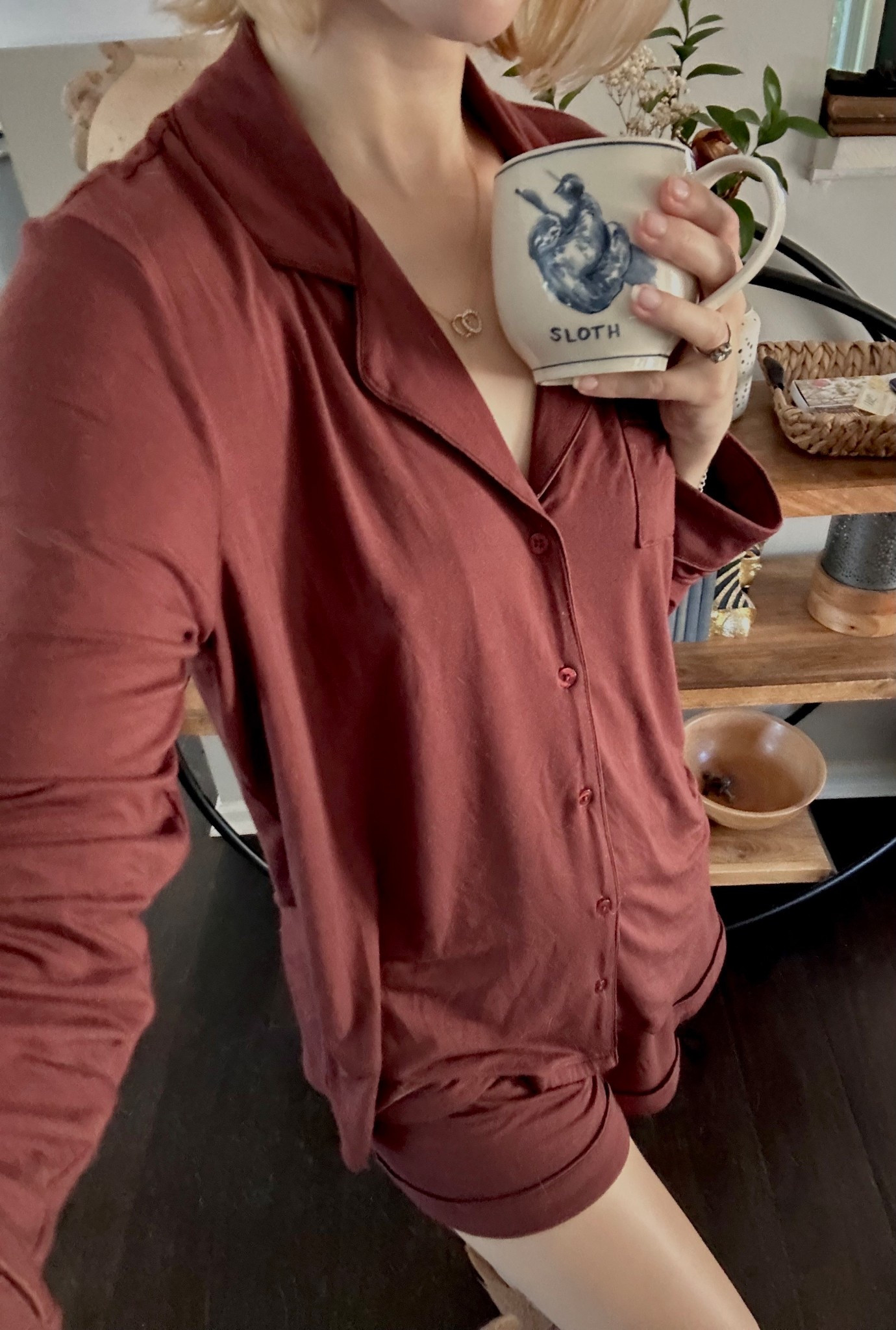 The softest coziest Jammie’s & I am obsessed with the color. Also Molly Hatch has another collab with Anthro and I linked that below (my mug is from a previous collab bit it is my favorite) 

Jammies | pajamas | pj’s 

#LTKStyleTip #LTKSeasonal #LTKFindsUnder100