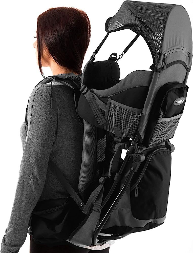 Luvdbaby Premium Baby Backpack Carrier for Hiking - Baby Carrier Backpack for Toddlers - Ergonomi... | Amazon (US)