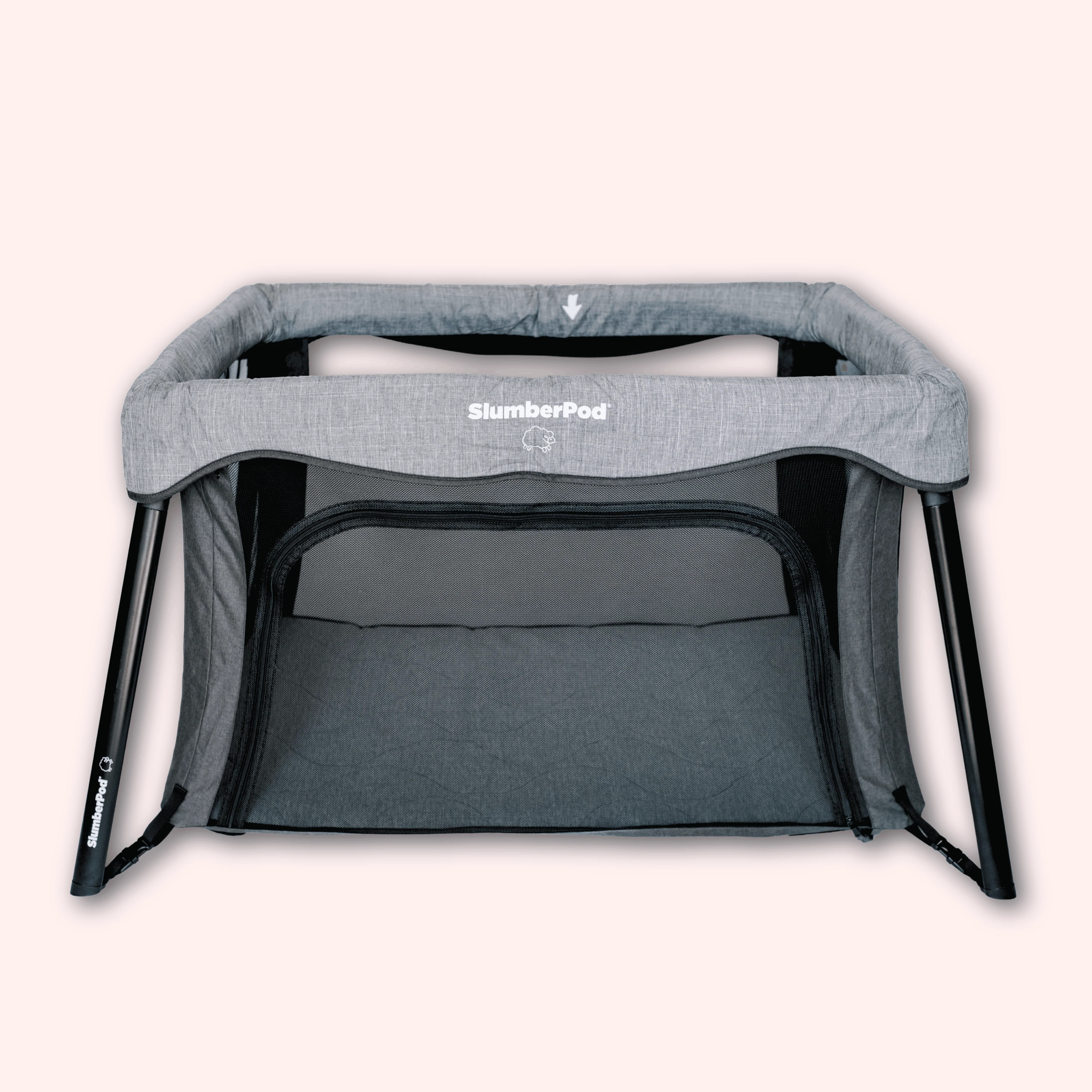 SlumberGo Portable Travel Crib Compact Pack and Play | SlumberPod