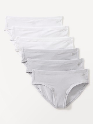 Athleta Girl Right Moves Cotton Bikini Underwear 6-Pack | Athleta