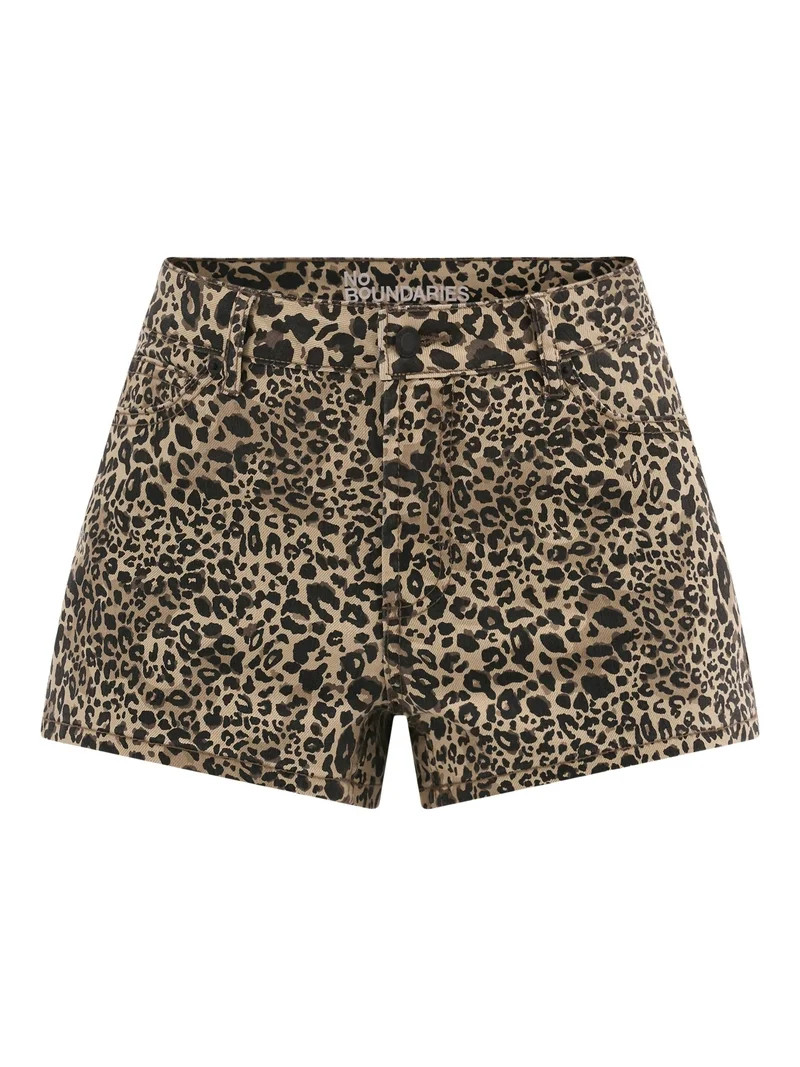 No Boundaries Denim Shorts, 3'' Inseam, Women's and Women's Plus | Walmart (US)