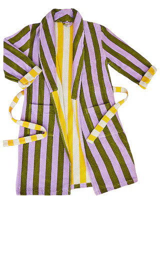 Sea Stripe Bathrobe in Sea Stripe | Revolve Clothing (Global)