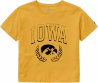 League-Legacy Women's Iowa Hawkeyes Honey Cropped T-Shirt | DICK'S Sporting Goods