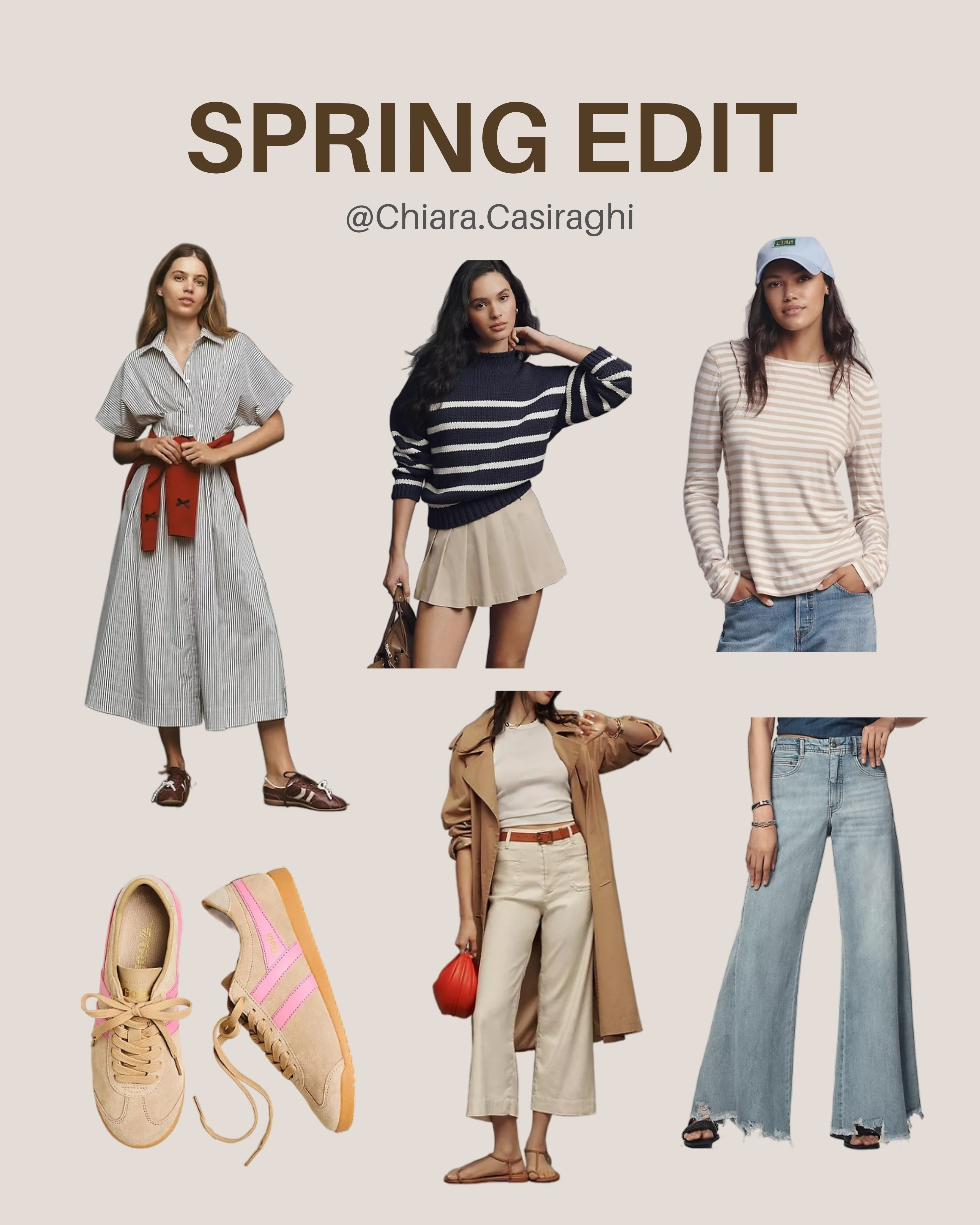 Refresh your wardrobe with these essential picks from the spring edit. From light layers to seasonal staples, these pieces are perfect for a fresh and polished look. Click the link in bio to shop the full collection! #SpringFashion #StyleEdit #NewArrivals 

 #LTKdayinmylife #LTKgrwm #LTKootd