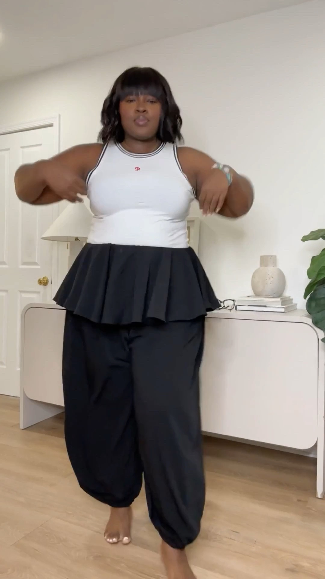 Comfy Wide Leg Pants Outfit for Brunch, Travel & Errands. Neutral pieces + relaxed silhouettes + one statement detail will always make an outfit look more expensive and effortless. If you’ve been looking for wide leg pants outfits, chic casual outfit ideas, curvy girl fashion, elevated basics, comfy everyday outfits, or effortless travel looks… this one deserves a save #WideLegPants #CurvyStyle #CasualChic #EffortlessStyle #EverydayOutfit #BrunchOutfit #ComfyButCute #PlusSizeStyle #LTKStyle #FashionFinds

#LTKSeasonal #LTKootd #LTKMidsize