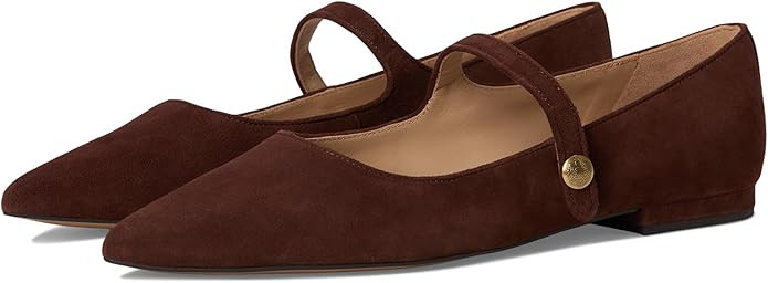 Lauren Ralph Lauren Women's Londyn Suede Mary Jane Flat | Amazon (US)