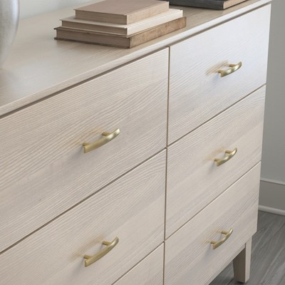 Brainerd Caroline 3-in Center to Center Champagne Bronze Arch Bar Drawer Pulls Lowes.com | Lowe's
