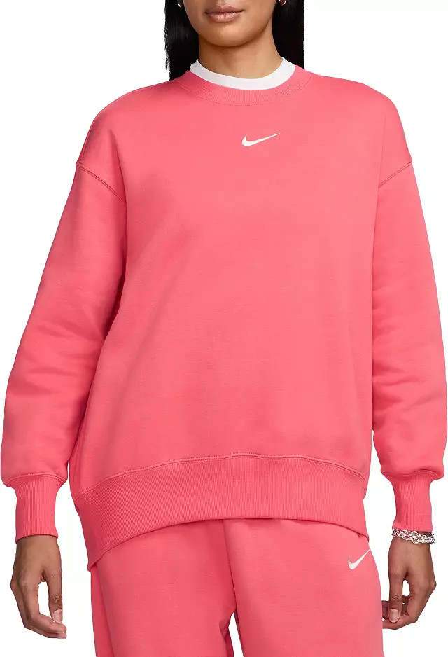 Nike Women's Sportswear Phoenix Fleece Oversized Crewneck Sweatshirt | Dick's Sporting Goods