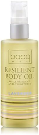 Basq Skin Care Resilient Body Stretch Mark Oil, Lavender, 4 Fluid Ounce | Amazon (US)