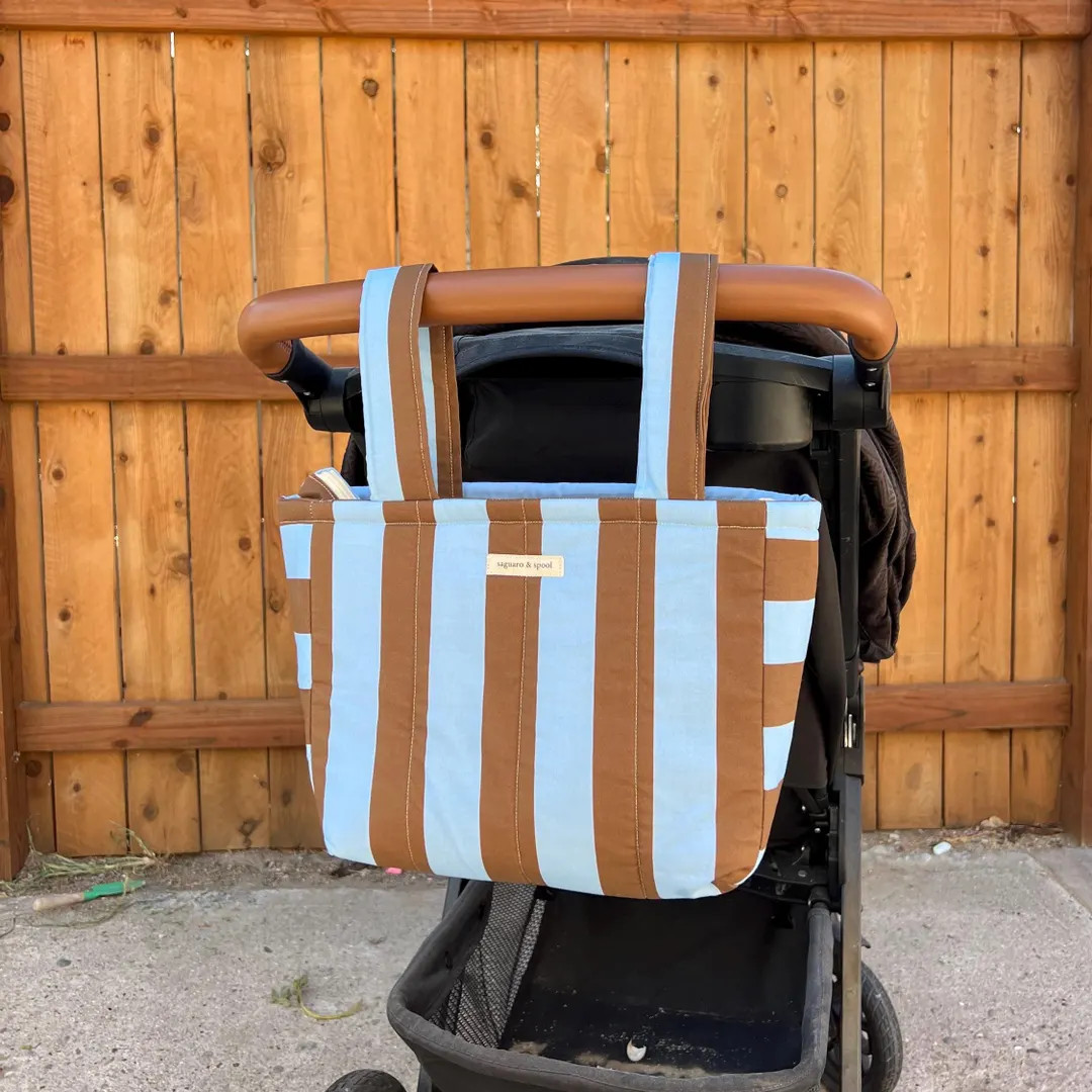 Stripe Stroller Bag | Etsy (Global)