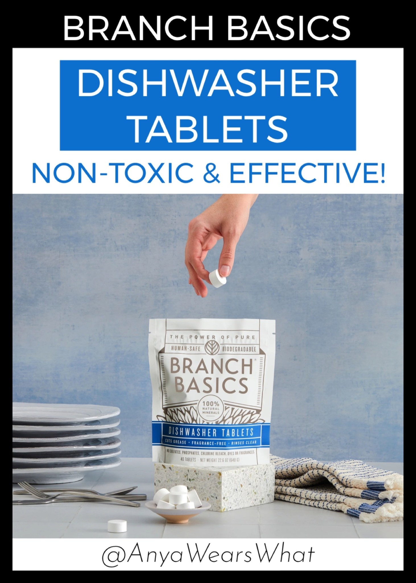These non-toxic dishwasher tablets from @Branch Basics will make your dishes SPARKLE!!! ✨✨✨
These tablets are 100 times more effective than the toxic stuff! 
Branch Basics dishwasher tabs will clean your dishes with zero chemicals and will not leave a residue! They are microplastic free and don't contain toxins that can wreak havoc on your gut health & hormones!

Make the switch now! They really WORK!!! 🙌🏻✨

#kitchen #dishes #dishwasher #dishwashertablets #tablets #nontoxic #nontoxictablets #nontoxicsoap #soap #detergent #natural #naturalliving #health #healthy #gut #heathygut #hormones #branchbasics #fragrancefree 
#LTKHoliday#LTKFindsUnder50 

#LTKValentine 

#LTKSaleAlert #LTKgrwm #LTKSeasonal