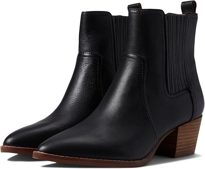 Madewell The Western Ankle Boot in Leather | Amazon (US)