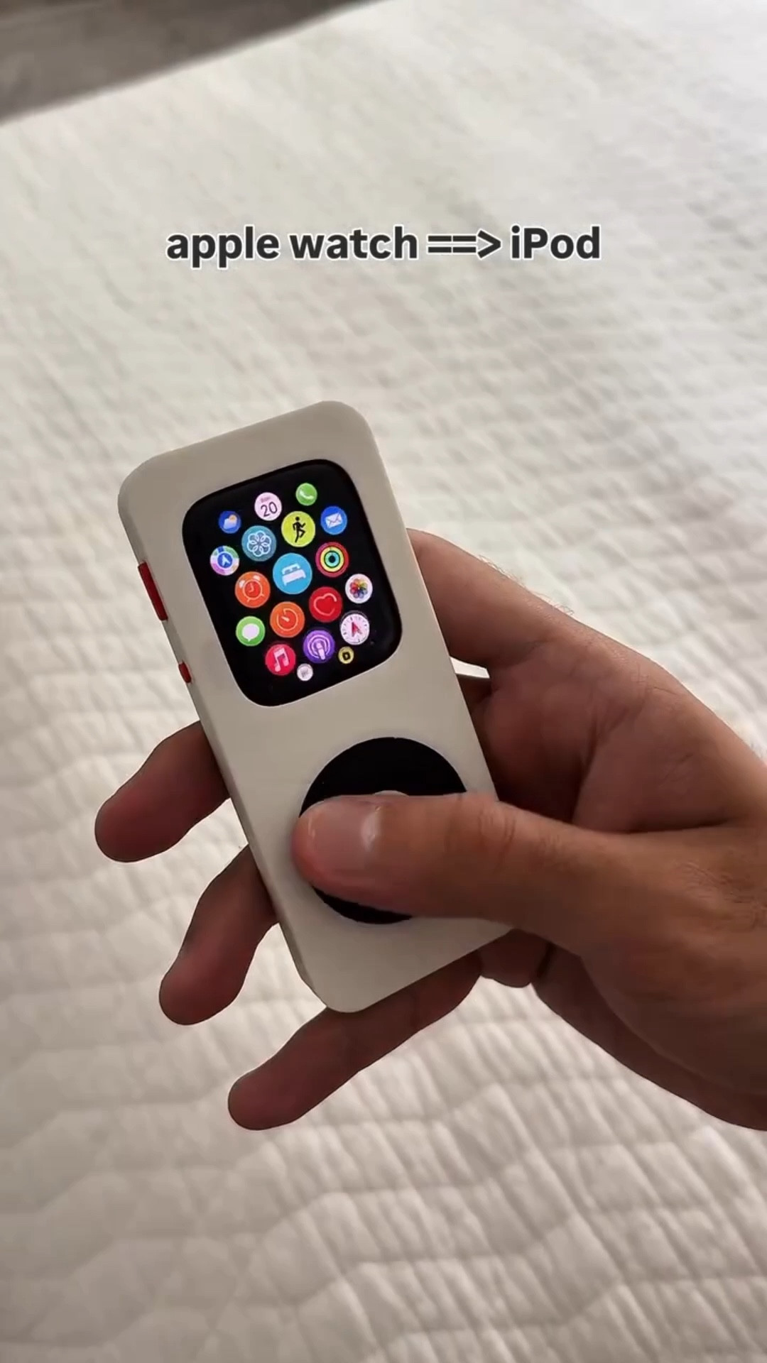 turning my apple watch to an iPod

#applewatch #ipod #appleproducts